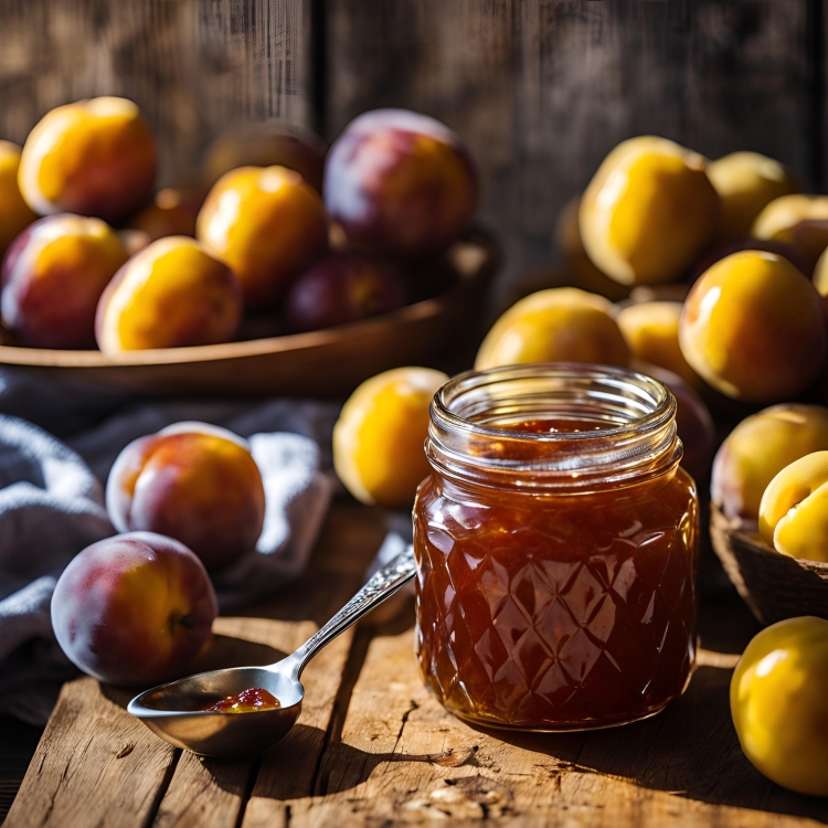 dżem śliwkowy zrobiony żółtych dużych śliwek.jpg